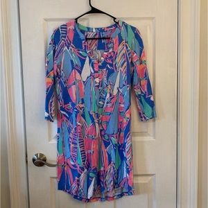 Lilly Pulitzer Out to Sea Ali Tunic Dress